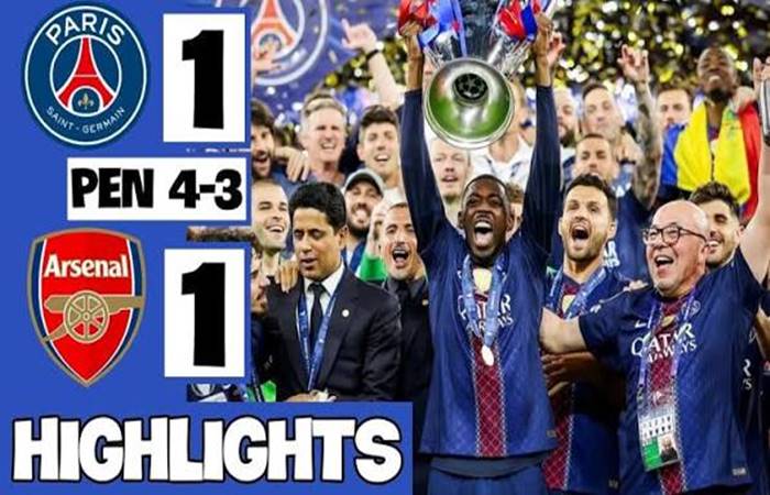 PSG vs Arsenal 1-1 (PEN 4-3) Highlights – Champions League Final 2026
